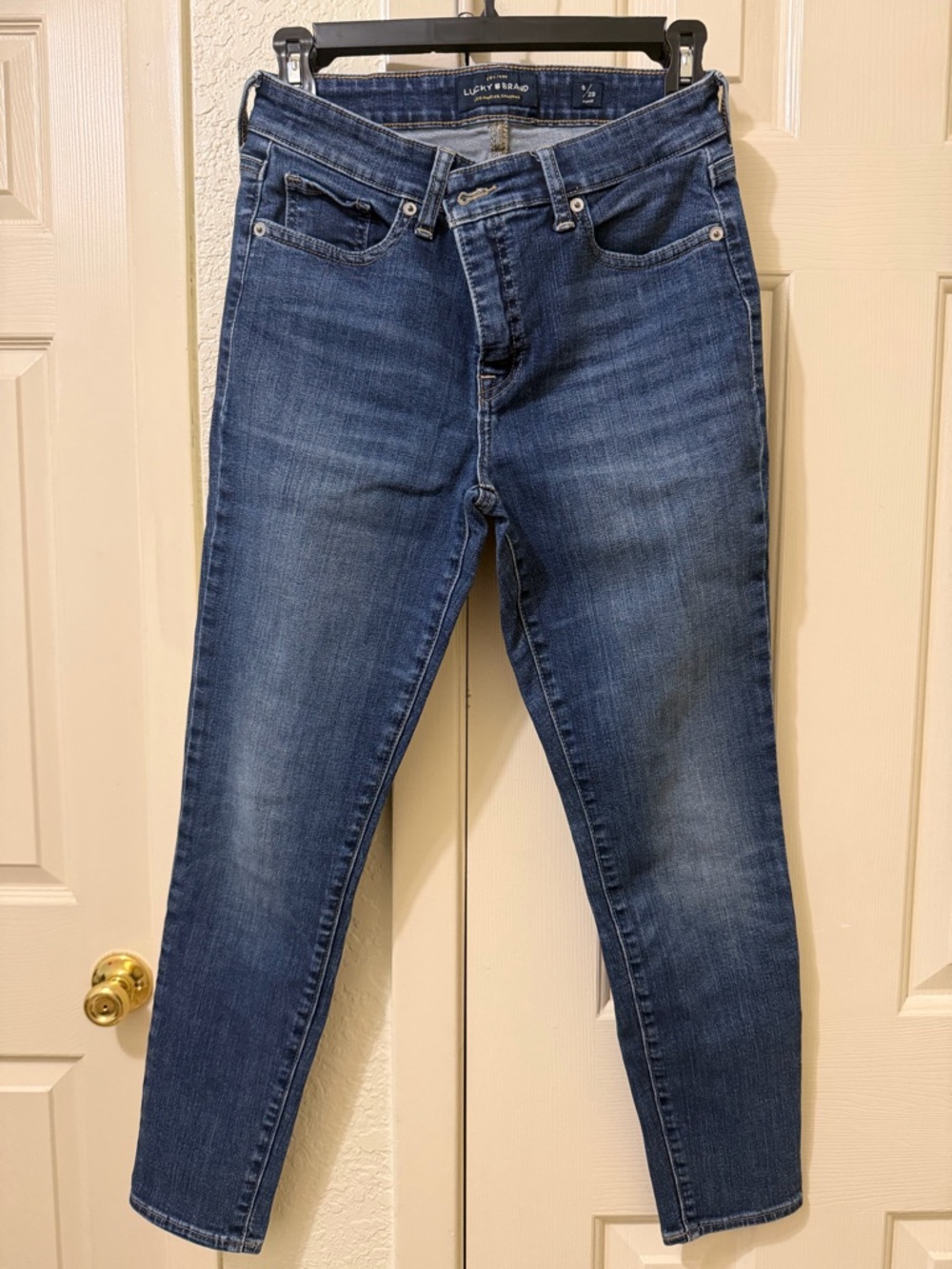 Lucky Brand Women's Dark Blue Skinny Jeans